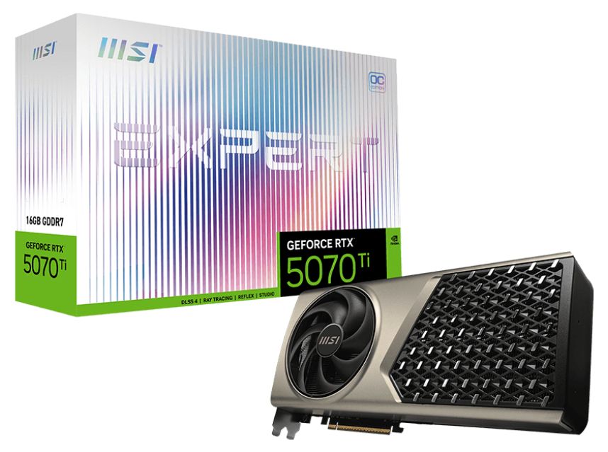 MSI GeForce RTX 5070 Ti 16G EXPERT OC Graphic Card