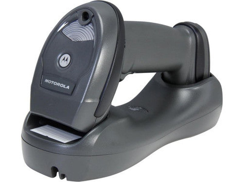 Zebra Motorola LI4278 USB Cordless Bluetooth Linear BarCode Scanner + Cradle