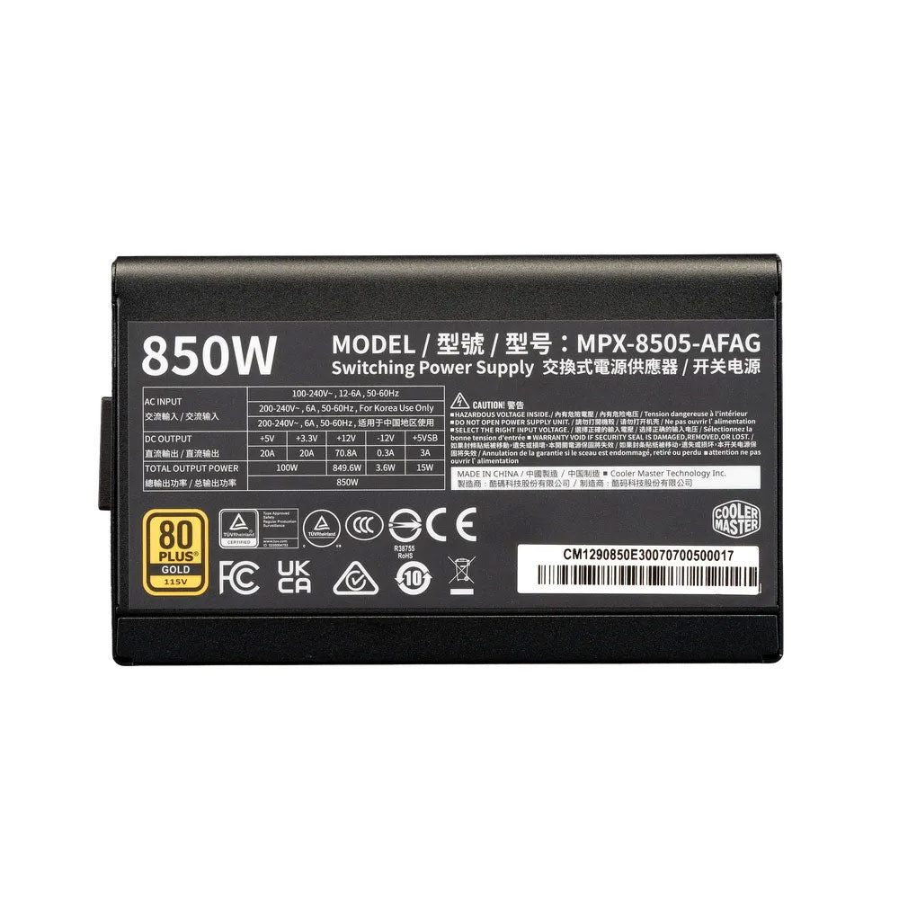 Cooler Master Elite Gold 850W Power Supply