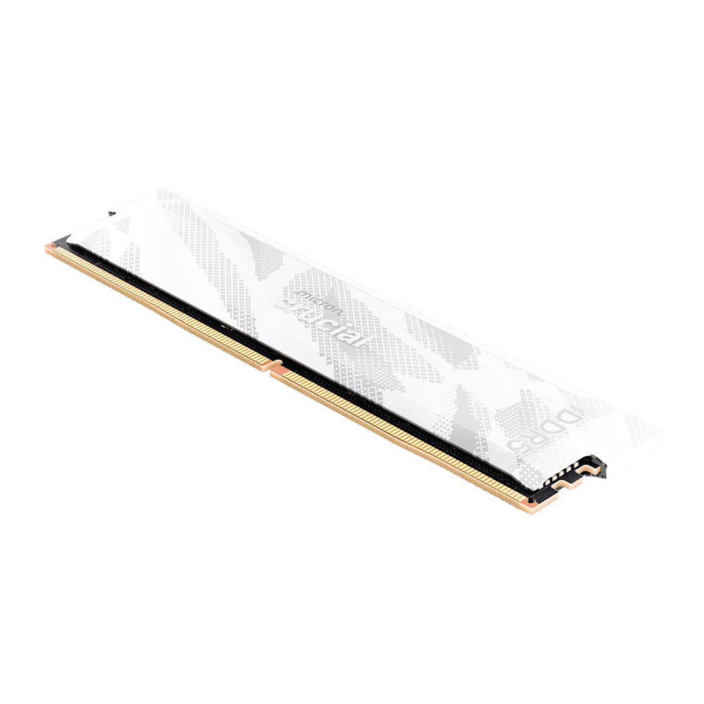 Crucial Pro OC CP16G64C32U5W DDR5-6400 CL32 16GB (1x16GB) UDIMM White