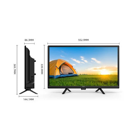 CHiQ L24D6CG 24" HD 200nit Smart Google TV, HDR10/HLG/Dolby DAP/DBX, 200x100 VESA 3 Year Warranty