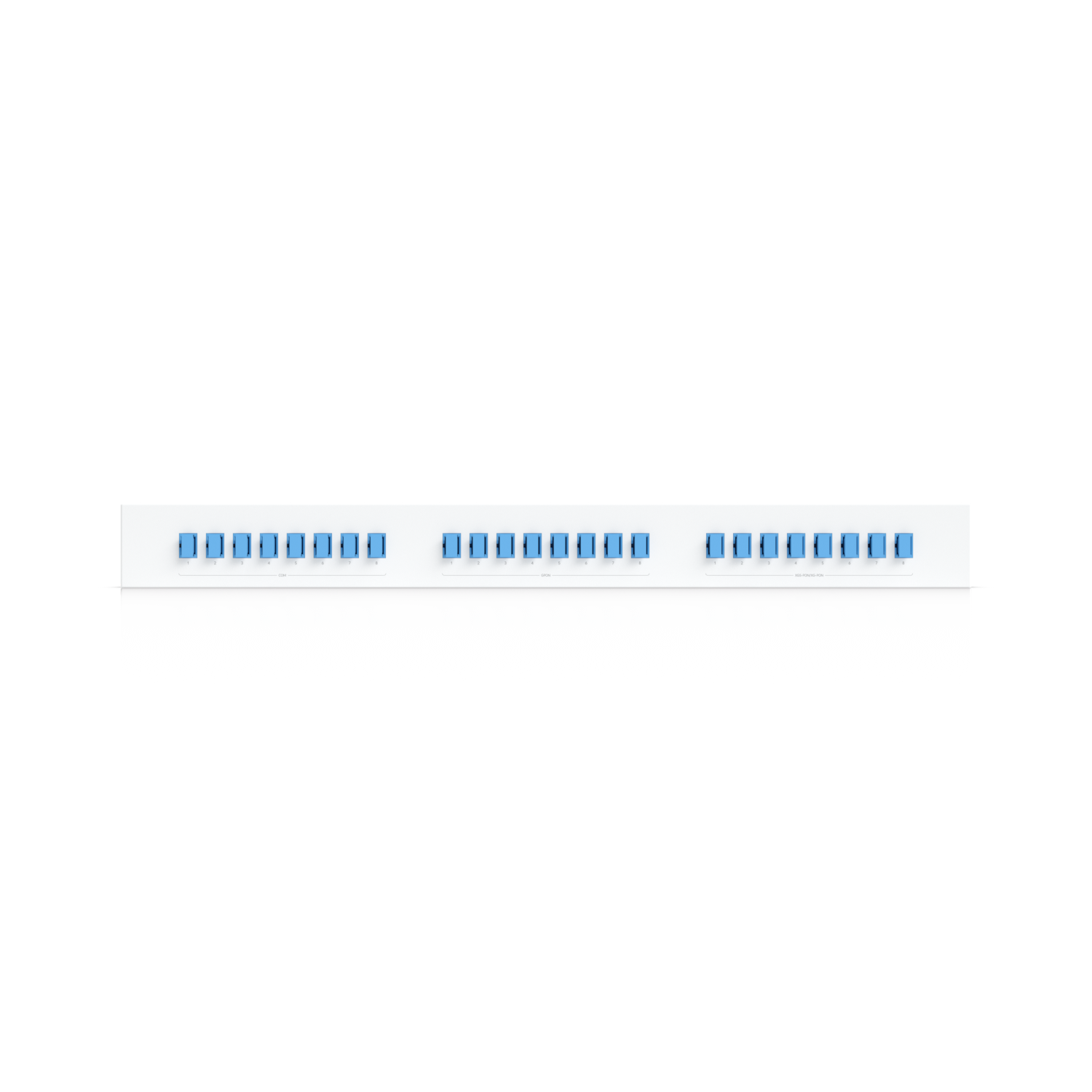 Ubiquiti UISP Fiber Coexistence WDM Filter, 24 Connectors, 1U Rack Mount Combines XGS/XG-PON And GPON Services,