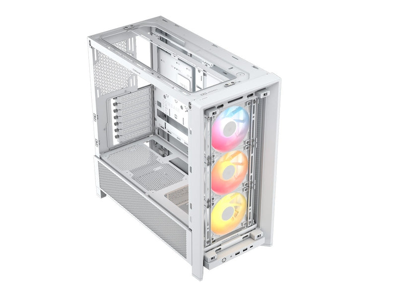 Corsair 3200D RS ARGB Mid-Tower ATX PC Case - White