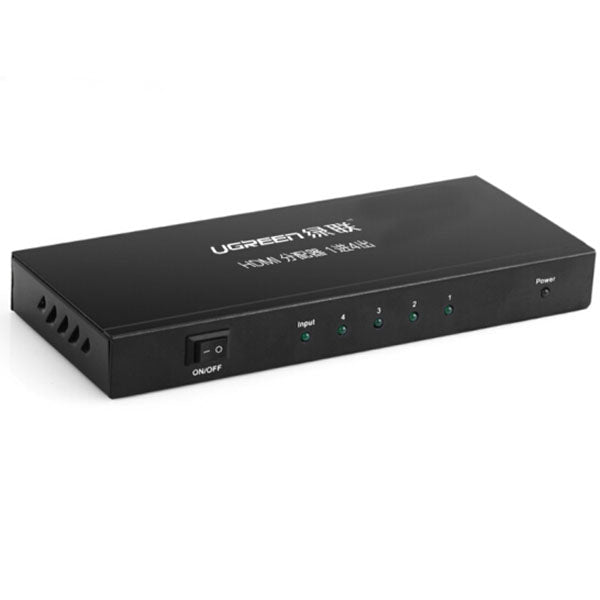 UGREEN 1 x 4 HDMI Amplifier Splitter - Black 40202