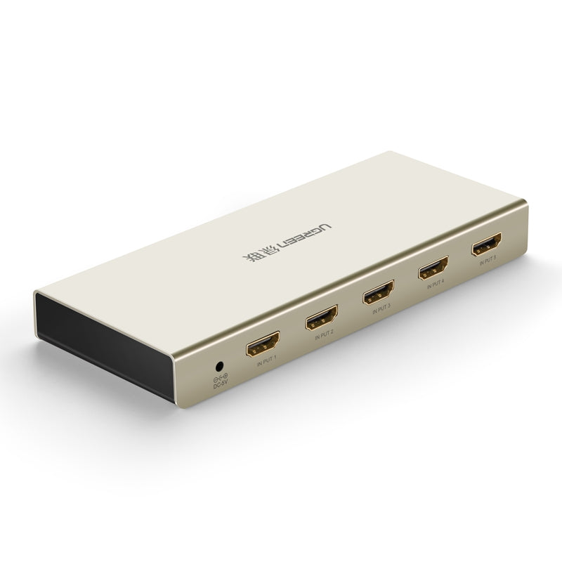 UGREEN HDMI 5 x 1 Switch Zinc Alloy 40279