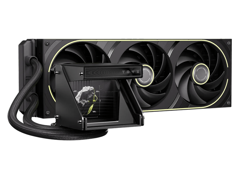 TRYX HOLO ARGB 360mm AIO Liquid Cooler - Black
