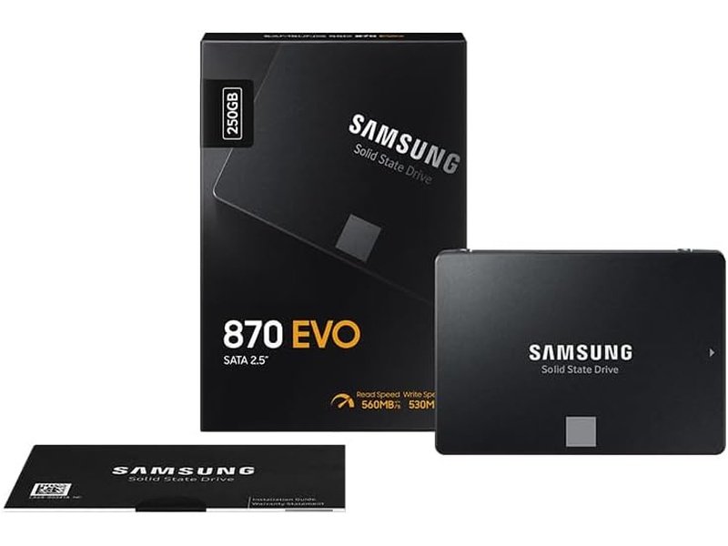 Samsung 870 Evo 500GB 2.5" SATA III 6GB/s V-NAND SSD