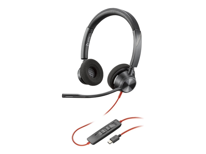 HP Poly Blackwire 3320 MS Stereo USB-C Headset 8X220AA