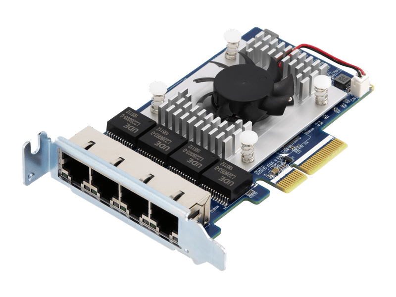 QNAP Quad-port 5GbE multi-Gig expansion card
