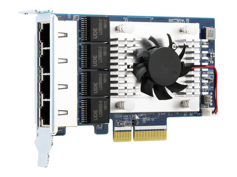 QNAP Quad-port 5GbE multi-Gig expansion card