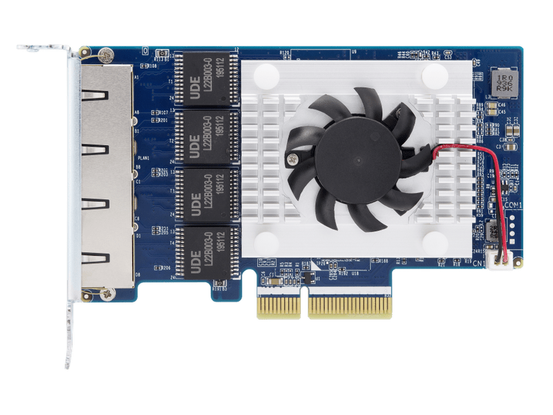 QNAP Quad-port 5GbE multi-Gig expansion card