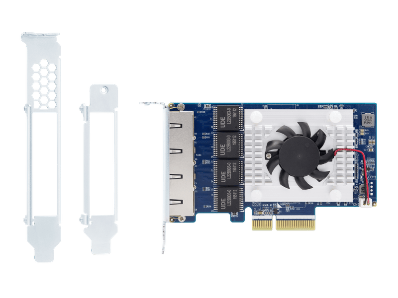 QNAP Quad-port 5GbE multi-Gig expansion card