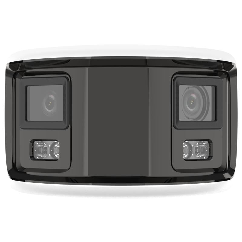 Hikvision ColorVu 2CD2T87G2P-LSU-Sl 8MP Dual Lens Strobe Audio Bullet, 4mm,Mic, 3Yr
