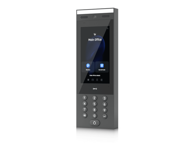 Ubiquiti Gate Access Starter Kit, Control Vehicle Gate by Connect Intercom & Authorize Gate access License Plate Unlock, PoE++, 50V DC, 1A