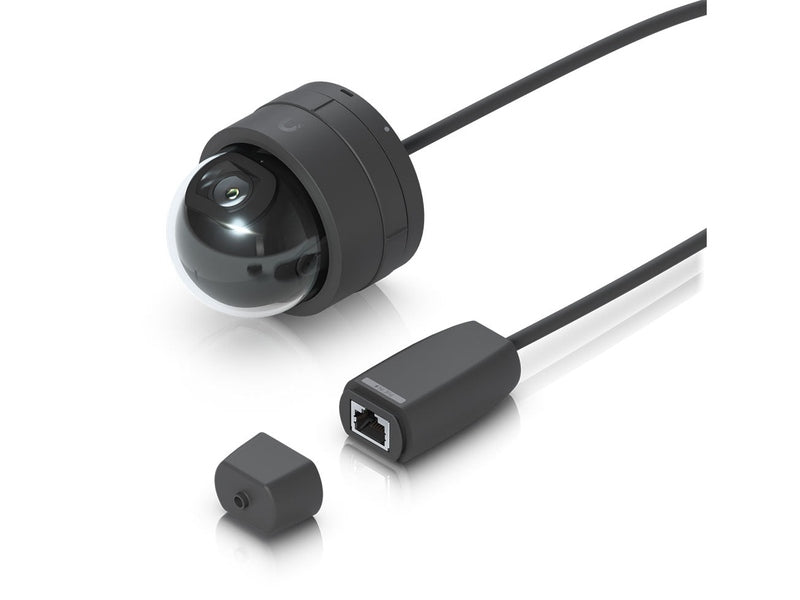 Ubiquiti G5 Dome Ultra, Black, Ultra-compact,Tamper-resistant, 2K HD, PoE Camera, Night Vision, For low-profile Indoor Security, IK06