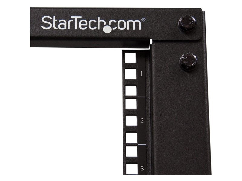 StarTech 4-Post 8U Mobile Open Frame Server Rack