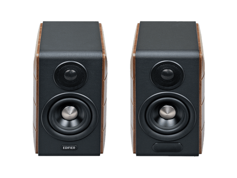 Edifier S880DB-MKII Hi-Res Audio Certified Bookshelf Speakers – Walnut