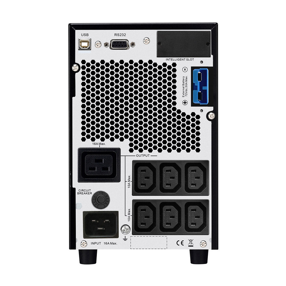 APC Easy UPS On-Line, 3kVA/2400W, Tower UPS, Extended Runtime with Intelligent Card Slot