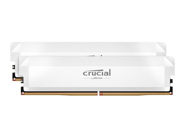 Crucial Pro OC 32GB Kit 2x16GB DDR5-6400 UDIMM CL38 White