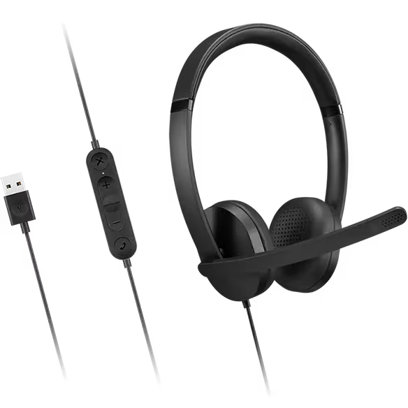 Lenovo USB-A Wired Stereo Headset Gen 2 | 4XD1P83425