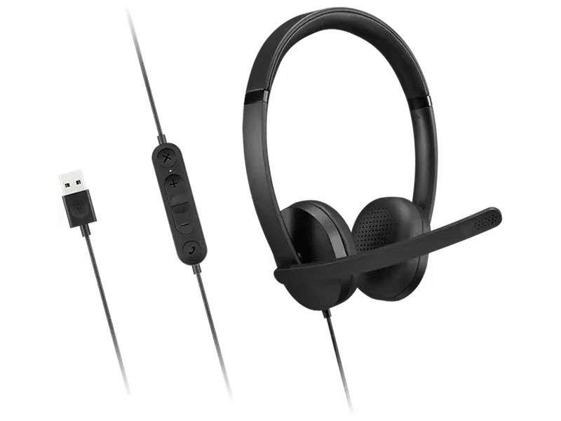 Lenovo USB-A Wired Stereo Headset Gen 2 | 4XD1P83425