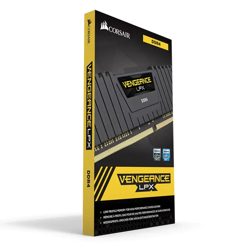 Corsair Vengeance LPX 32GB 2x16GB DDR4 DRAM DIMM 2666MHz Unbuffered 16-18-18-35 Black Heat spreader 1.2V XMP 2.0