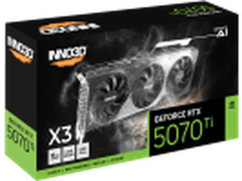 INNO3D GeForce RTX 5070 TI X3 16GB GDDR7 Graphic Card