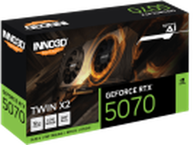 INNO3D GeForce RTX 5070 TWIN X2 12GB GDDR7 Graphic Card