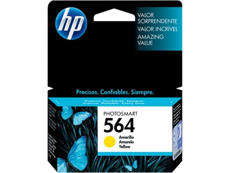 HP 564 Original Inkjet Ink Cartridge - Yellow Pack - 300 Pages