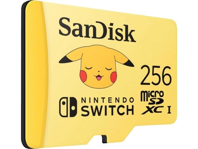 SanDisk 256GB Pokemon Micro SD Card for Nintendo Switch