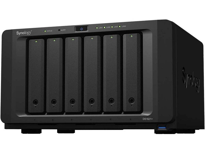 Synology DiskStation 6-Bay Diskless NAS Ryzen Quad Core 2.2GHz 4GB