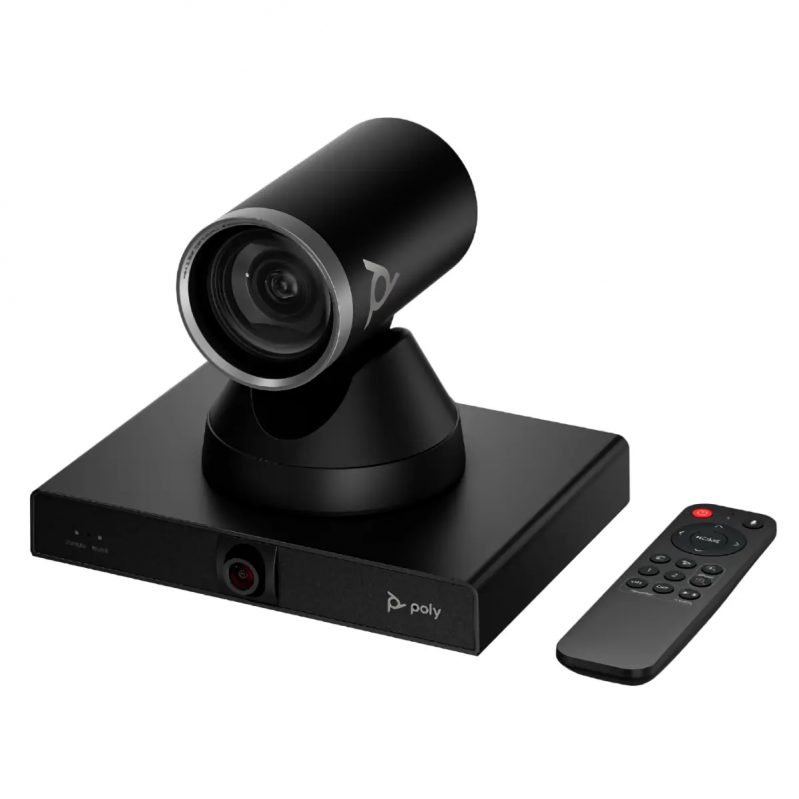 HP Poly Studio E60 4K PTZ Conference Camera with Wall Mount and Remote 9W1A6AA