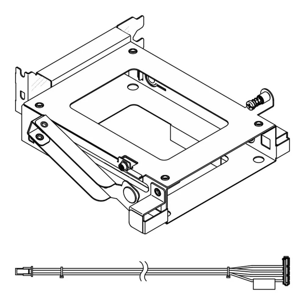 Lenovo ThinkSystem ST50 V3 3rd 3.5' HDD Cage kit 4XF7A93516