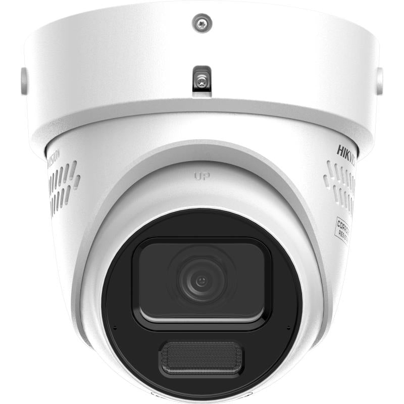 Hikvision ColorVu Strobe Light 2CD3H67G3-LIZSUY-Sl 6MP Turret Camera, Varifoal 2.7-13.5mm,