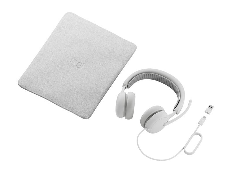 Logitech Zone Wired 2 Noise-cancelling Wired Headset - Off-white