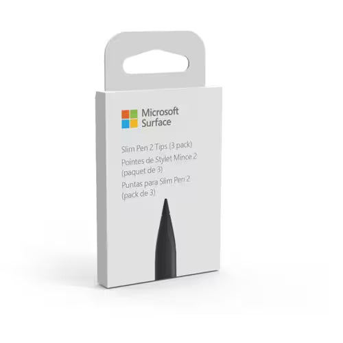 Microsoft Surface Slim Pen - 2 Tips CM SC APOC/MEA Commercial Black