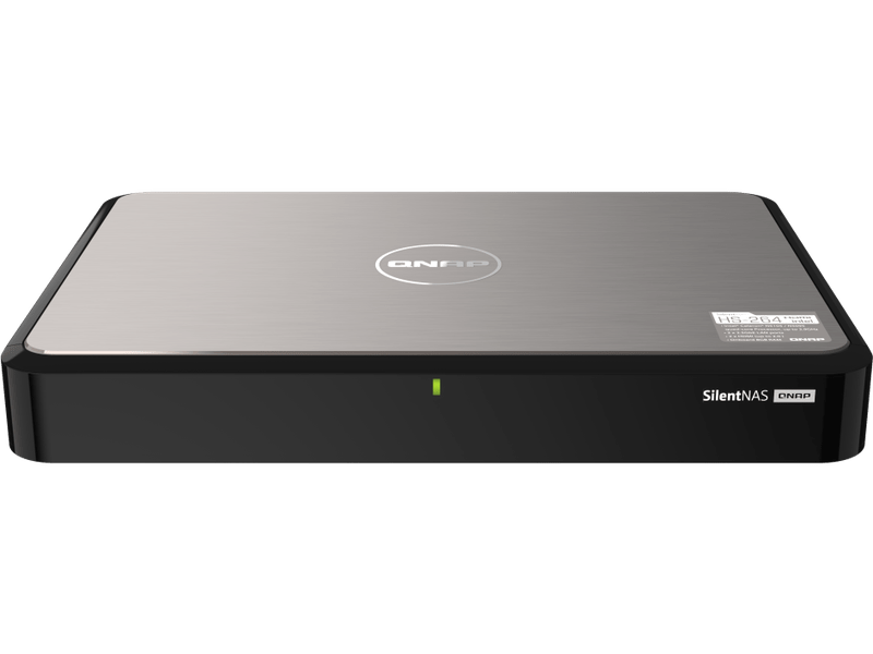 QNAP HS-264-8G 2-bay fanless desktop NAS
