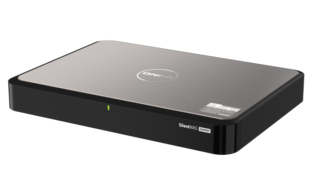 QNAP HS-264-8G 2-bay fanless desktop NAS
