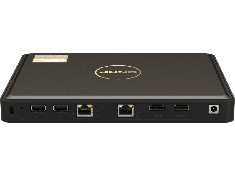 QNAP TBS-464-8G 4-bay M.2 PCIe SSD NASbook