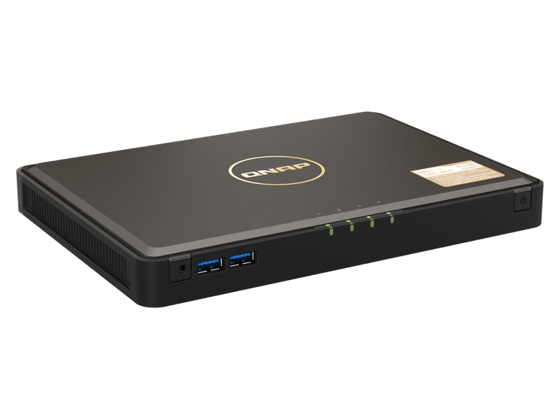 QNAP TBS-464-8G 4-bay M.2 PCIe SSD NASbook