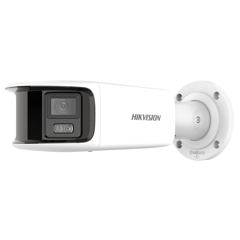 Hikvision ColorVu 2CD2T87G2P-LSU-Sl 8MP Dual Lens Strobe Audio Bullet, 4mm,Mic, 3Yr