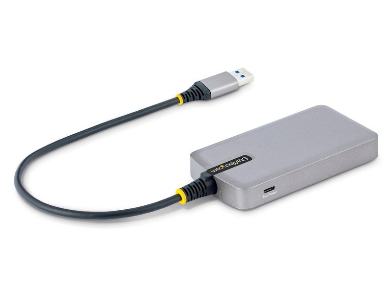 StarTech 3-Port USB Hub With Ethernet