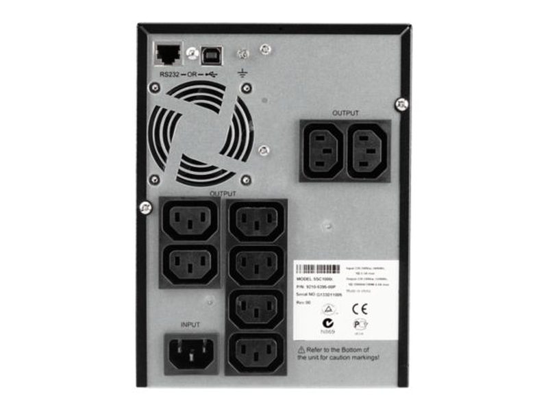 Eaton 5SC1000I 5SC 1000VA / 700W Mini Tower UPS, 8 x IEC Sockets