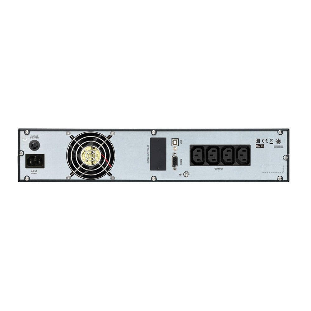 APC Easy UPS On-Line, 2000VA/1600W, 230V, Rackmount 2U UPS with Intelligent Card Slot SRV2KRIRK