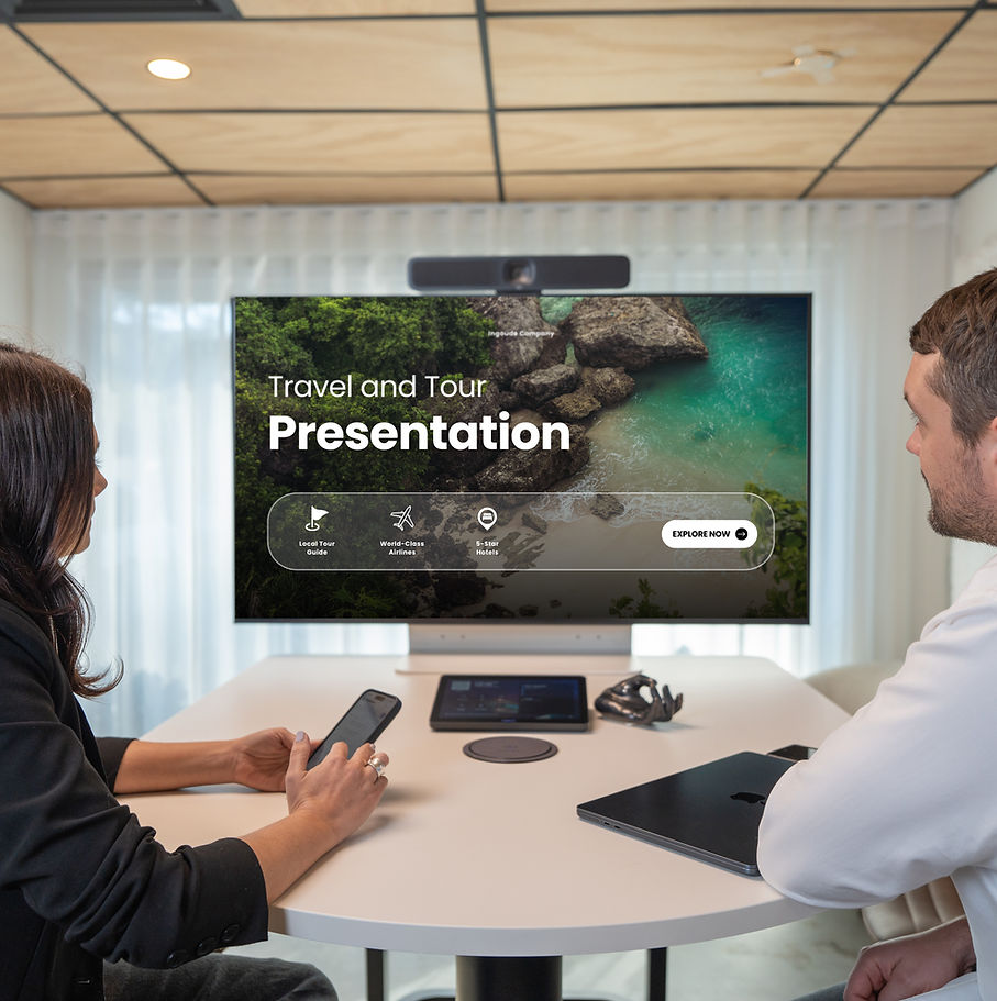 Commbox CBD75MR 75" 4K UHD 450 nit Premium Meeting Room Display with Wall Bracket Replaced by CBD75MR2 Meeting Room Display Gen 2