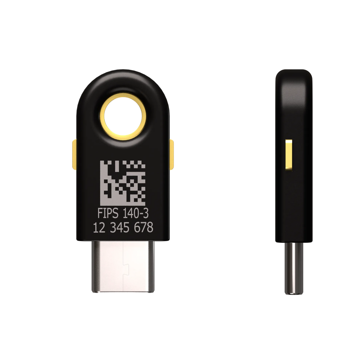 Yubico YubiKey 5C FIPS 140-3 USB-C Security Key No NFC – FIDO2, 2FA/MFA - 5060408466261