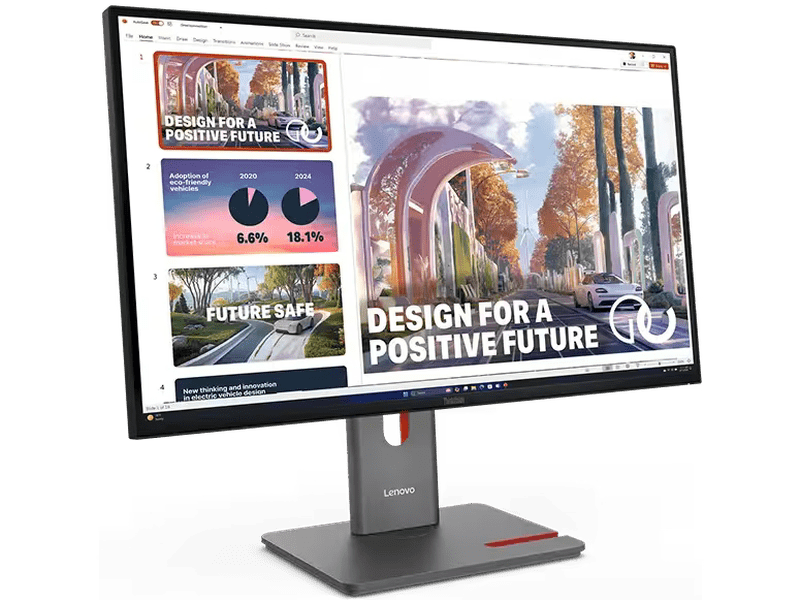 Lenovo ThinkVision P27qd-40 27" 120Hz QHD IPS USB-C Monitor 64B3GAR2AU