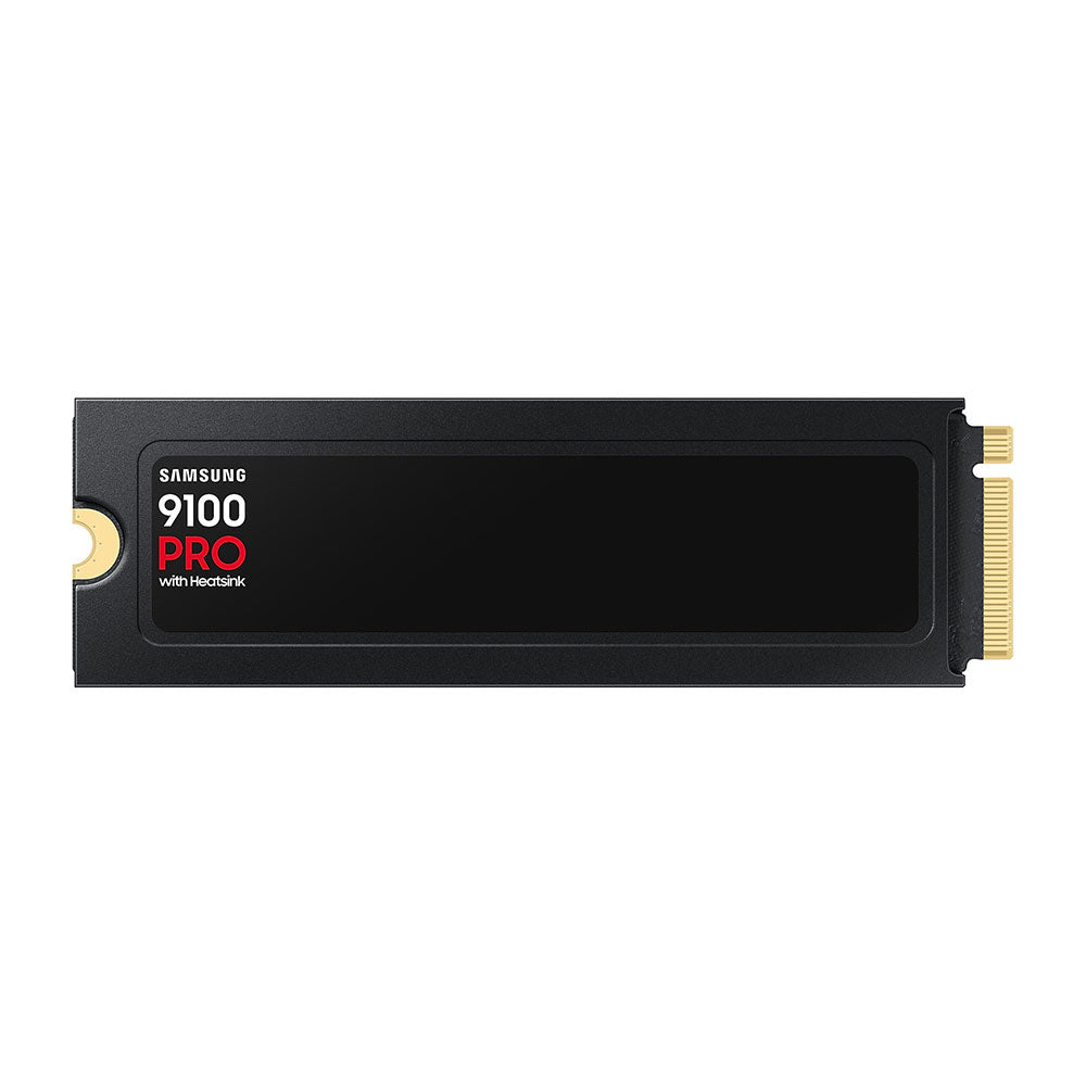 SAMSUNG 9100 PRO with Heatsink PCIe 5.0 NVMe M.2 SSD 8TB + HEATSINK, M.2 INTERNAL NVMe PCIe5 SSD, 14800R/13400W MB/s, 5YR WTY