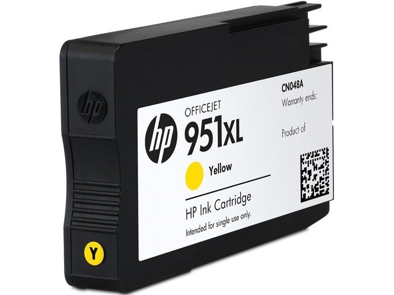 HP 951XL Original Inkjet Ink Cartridge - Yellow Pack - 1500 Pages