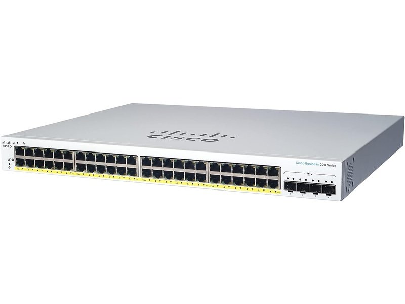 Cisco CBS250 48 Ports Manageable Ethernet Switch, GE, 4x1G SFP
